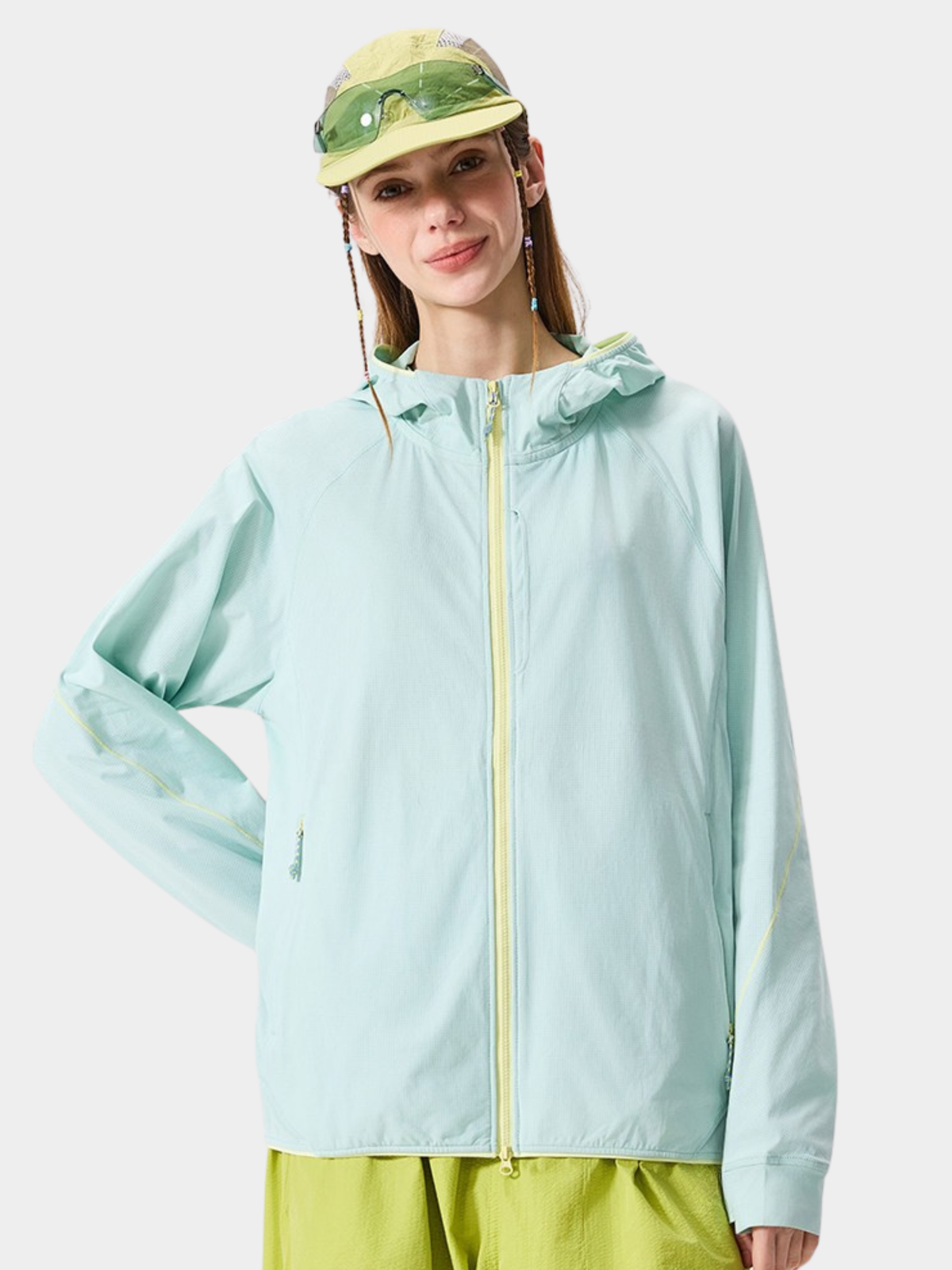 BlazeRack – Unisex UPF50+ Sonnenschutz-Leichtjacke, schnelltrocknend