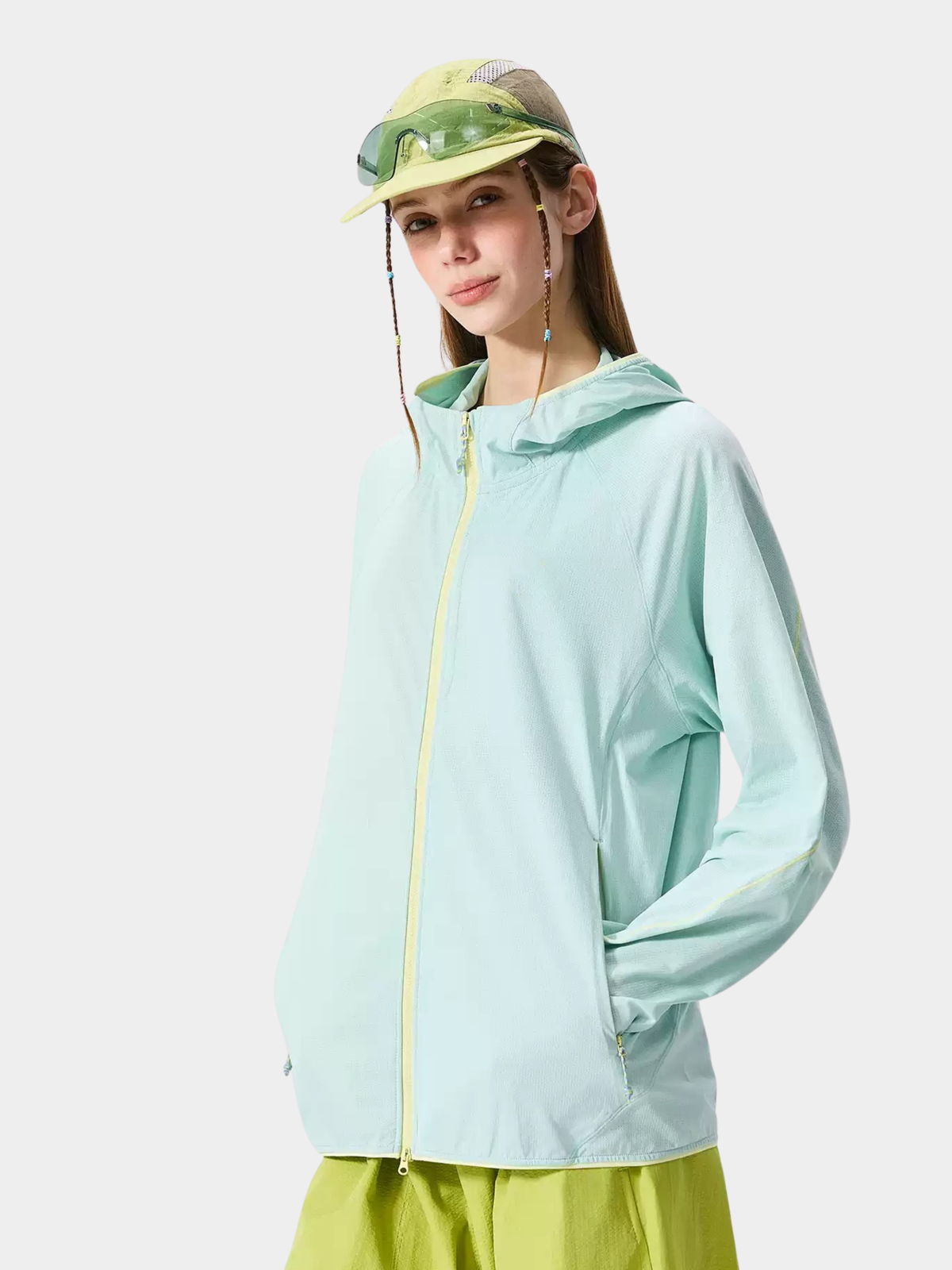 BlazeRack – Unisex UPF50+ Sonnenschutz-Leichtjacke, schnelltrocknend