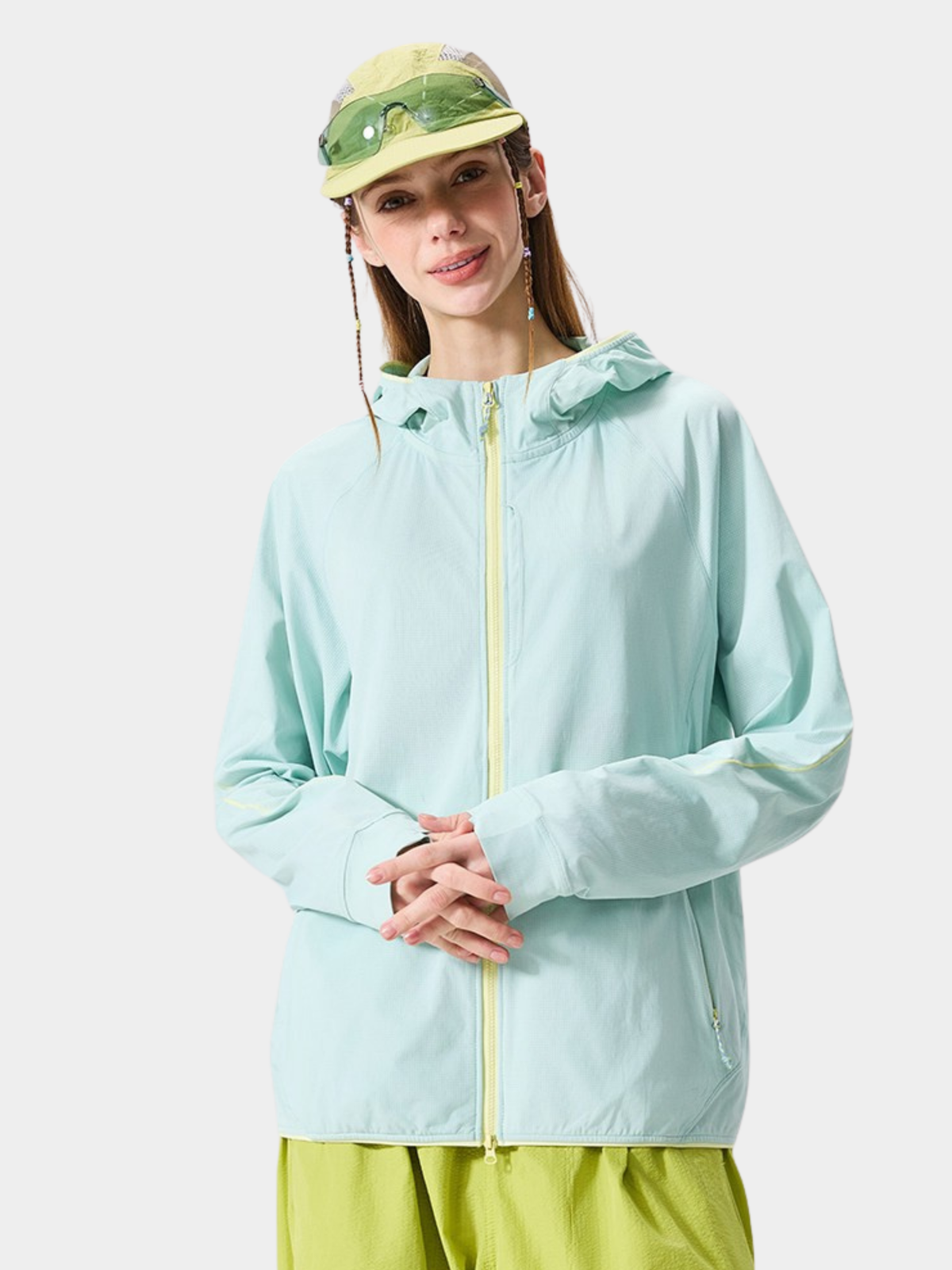 BlazeRack – Unisex UPF50+ Sonnenschutz-Leichtjacke, schnelltrocknend