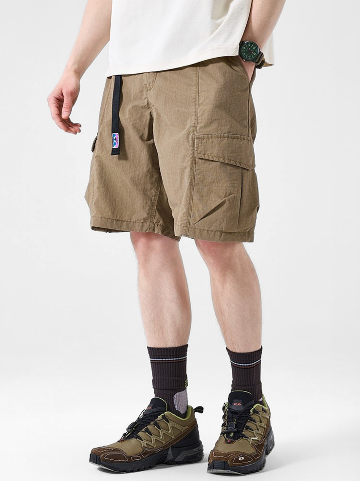 CampTorch – Unisex schnelltrocknende Cargo-Sportshorts