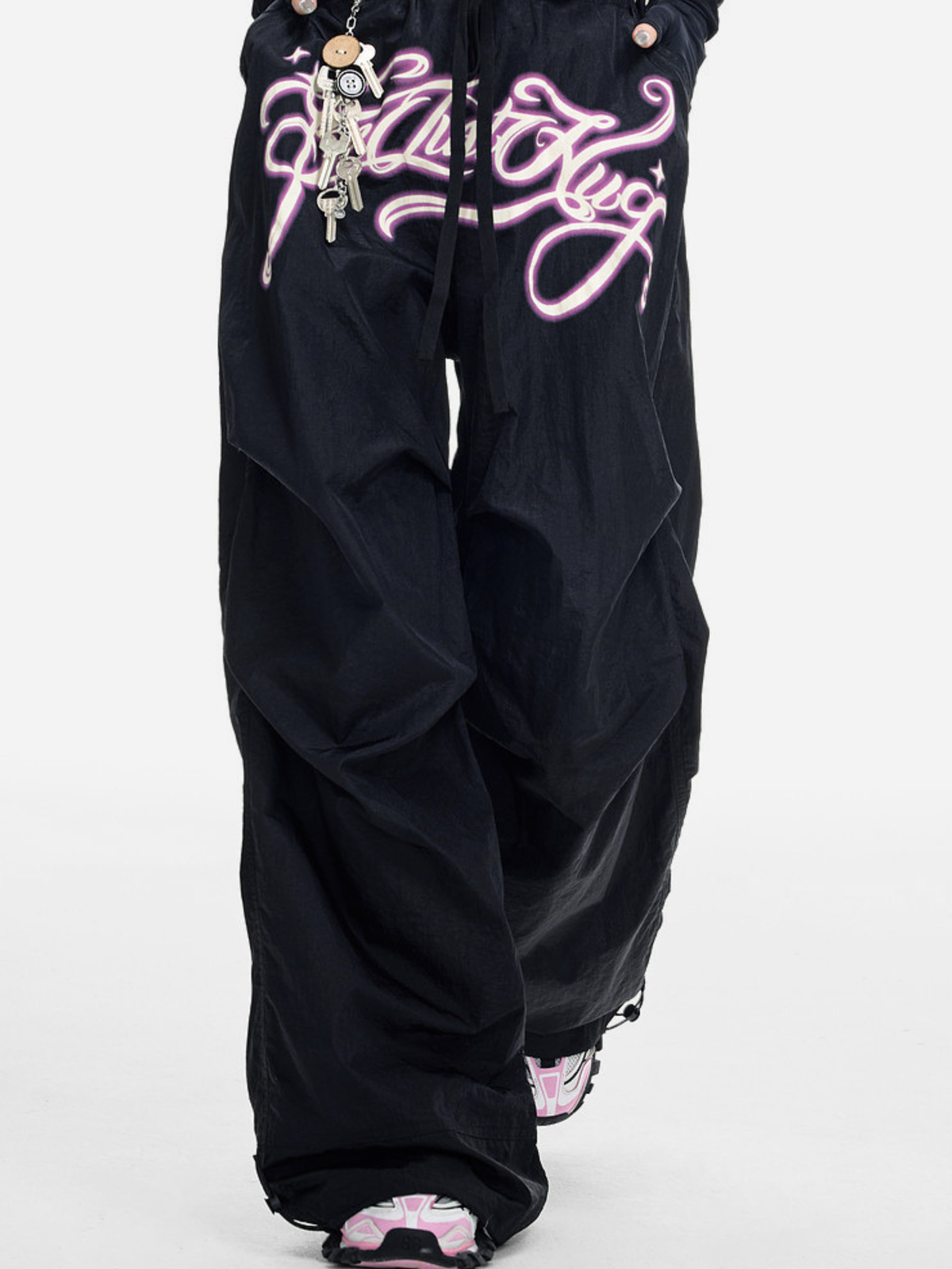 Ashshell – Schnelltrocknende, atmungsaktive Damen-Paratrooper-Hose mit weitem Bein