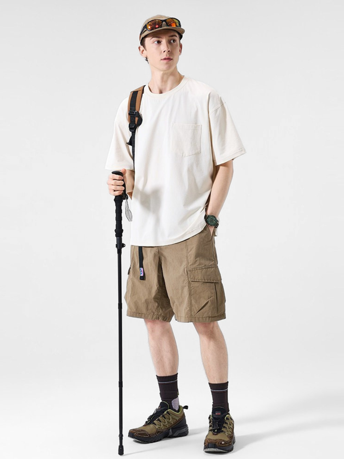 CampTorch – Unisex schnelltrocknende Cargo-Sportshorts