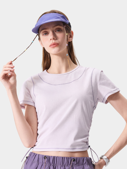Spark - Women's UPF200+ Antibacterial Quick-Dry Cropped T-Shirt