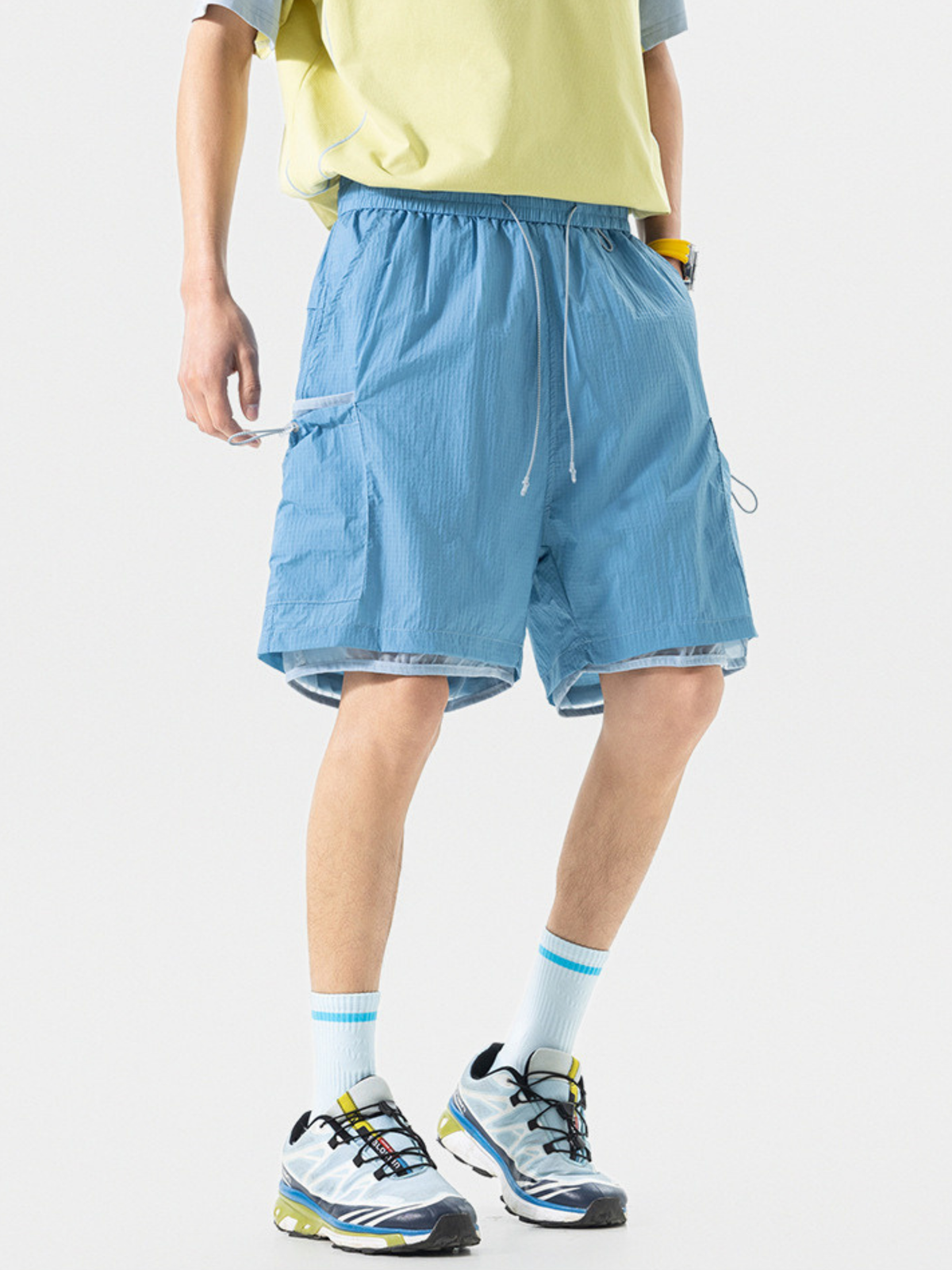 BaseNet - Men's Water-Repellent Breathable Quick-Dry Shorts