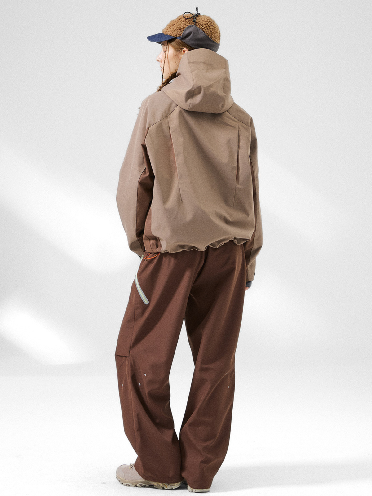 Ashrun – 8000 mm wasserdichte, reflektierende Shell-Jacke