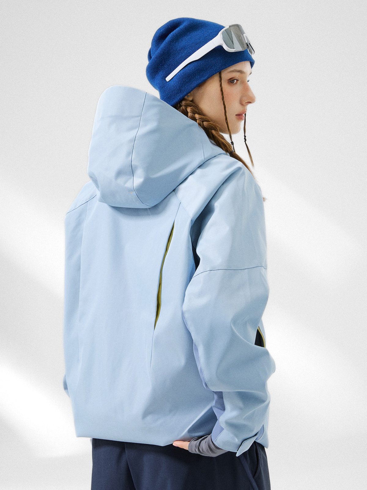 Ashrun – 8000 mm wasserdichte, reflektierende Shell-Jacke