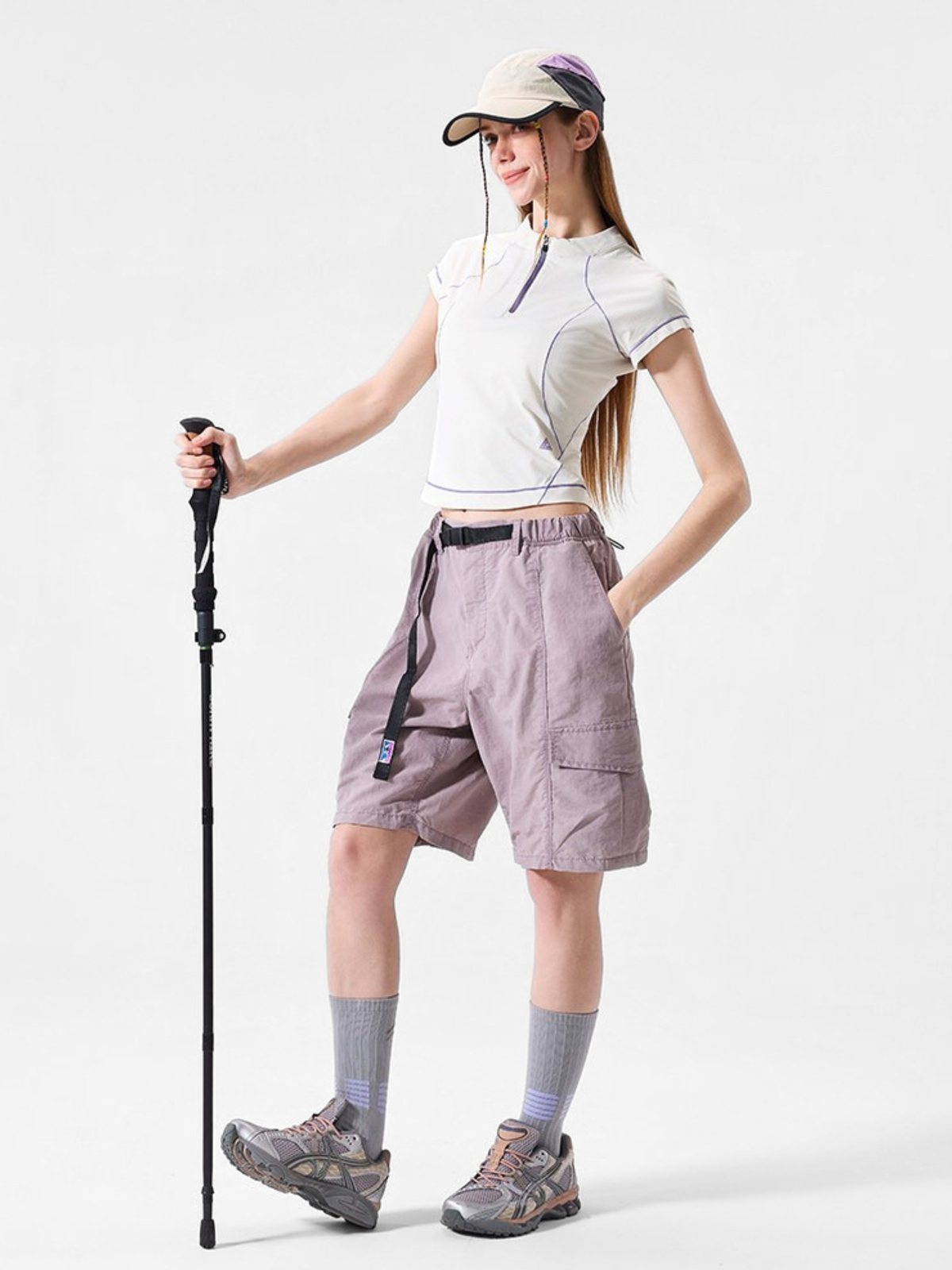 CampTorch – Unisex schnelltrocknende Cargo-Sportshorts