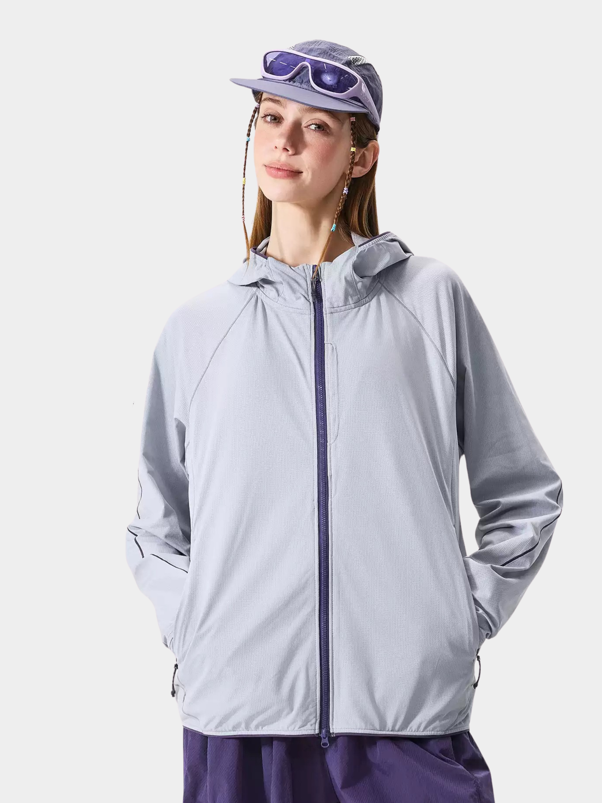 BlazeRack – Unisex UPF50+ Sonnenschutz-Leichtjacke, schnelltrocknend
