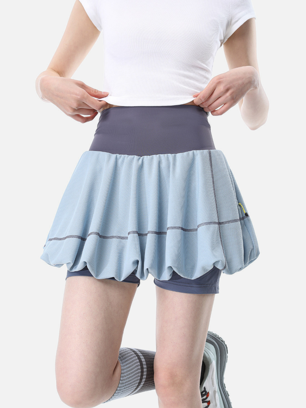 Boreax – Damen UV-Schutz Antistatischer 2-in-1-Ballonrock