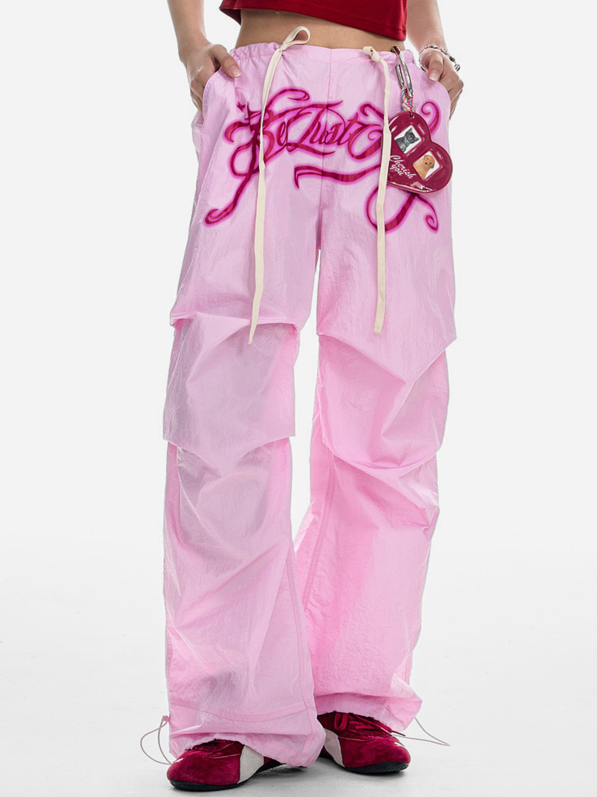 Ashshell – Schnelltrocknende, atmungsaktive Damen-Paratrooper-Hose mit weitem Bein