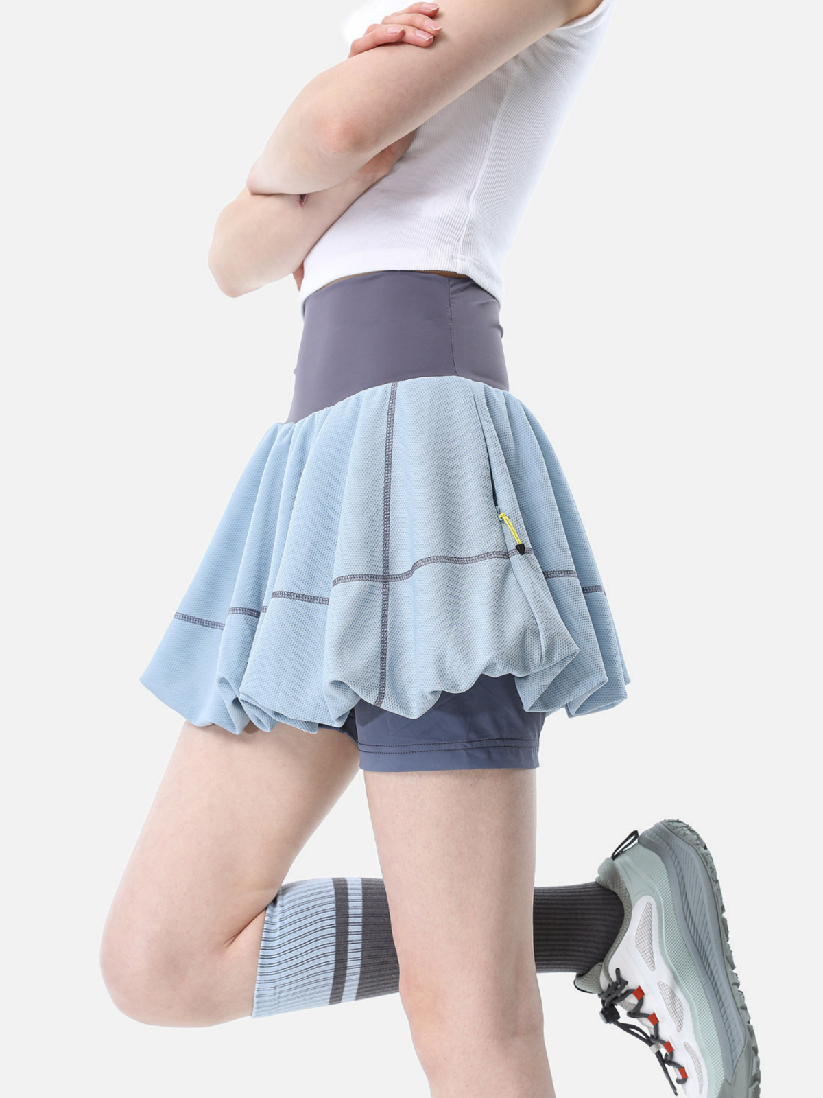 Boreax – Damen UV-Schutz Antistatischer 2-in-1-Ballonrock
