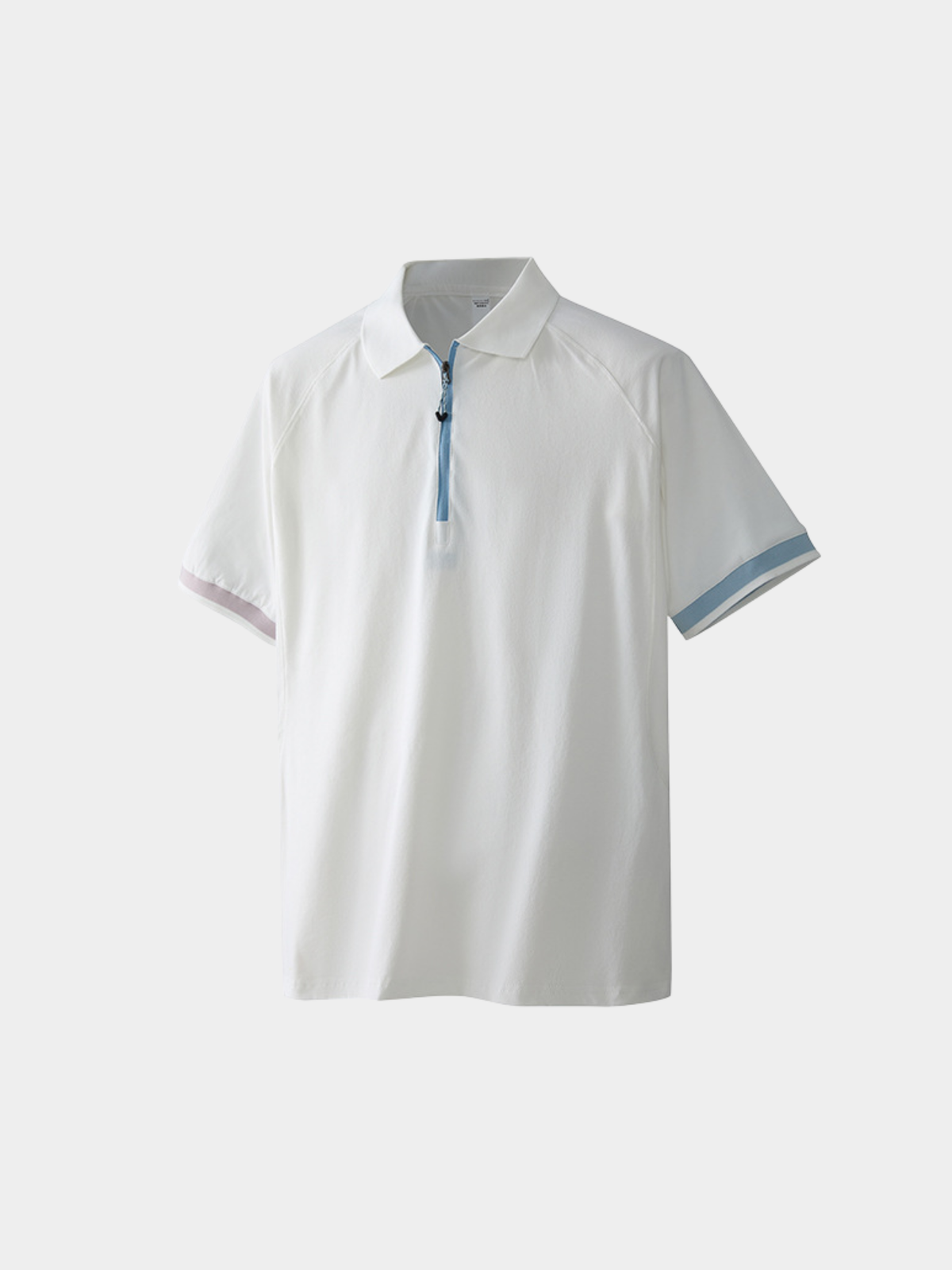 ChillFlask – Antibakterielles, schnelltrocknendes Polo-Shirt mit halbem Reißverschluss