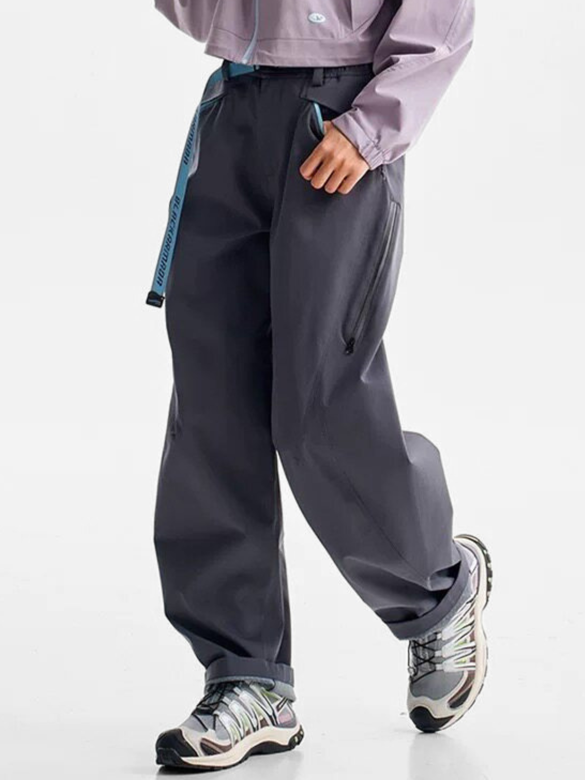 RidgeStep – Unisex leichte, wasserabweisende Softshell-Hose