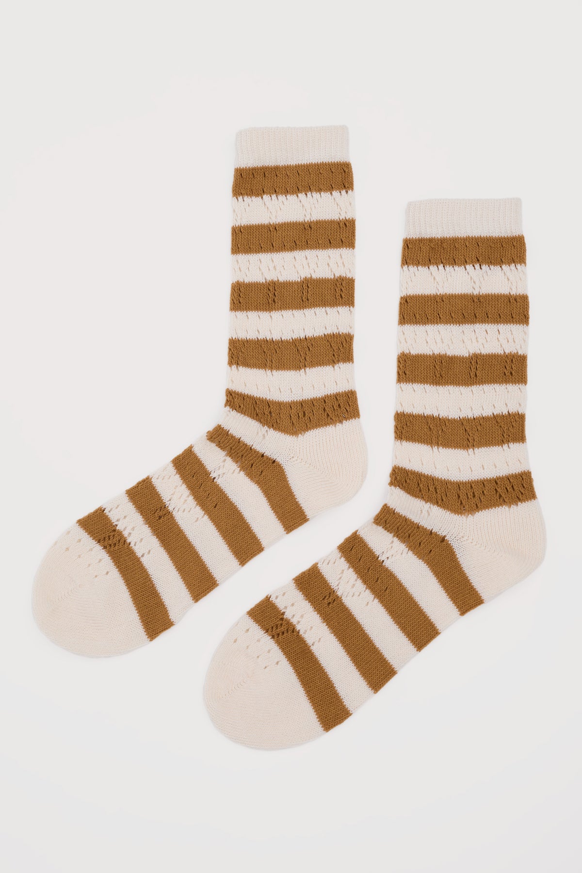 Damen-Pointelle-Socken aus Bio-Baumwolle