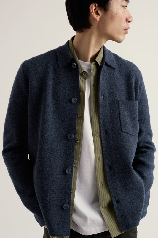 Boconnoc Strick-Overshirt für Herren