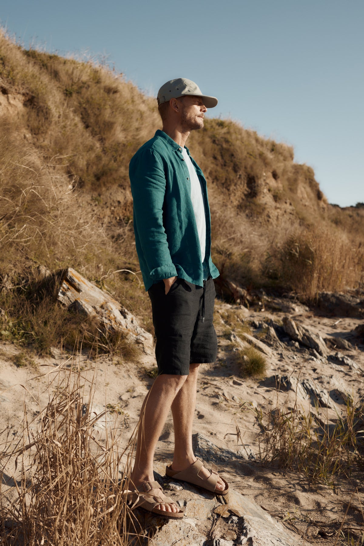 Men's Sandcart Linen Shorts
