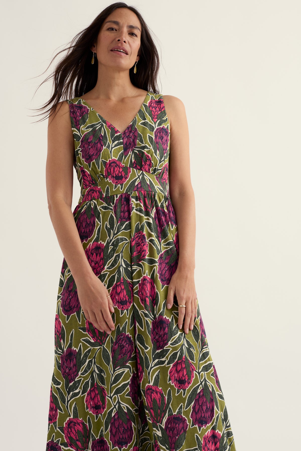 Polmanter Jersey-Kleid