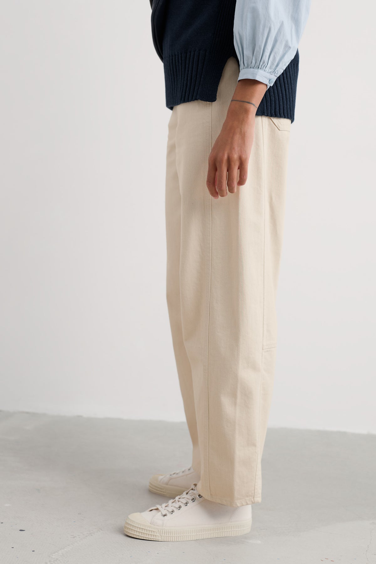 Gwenver Barrel-Leg-Jeans