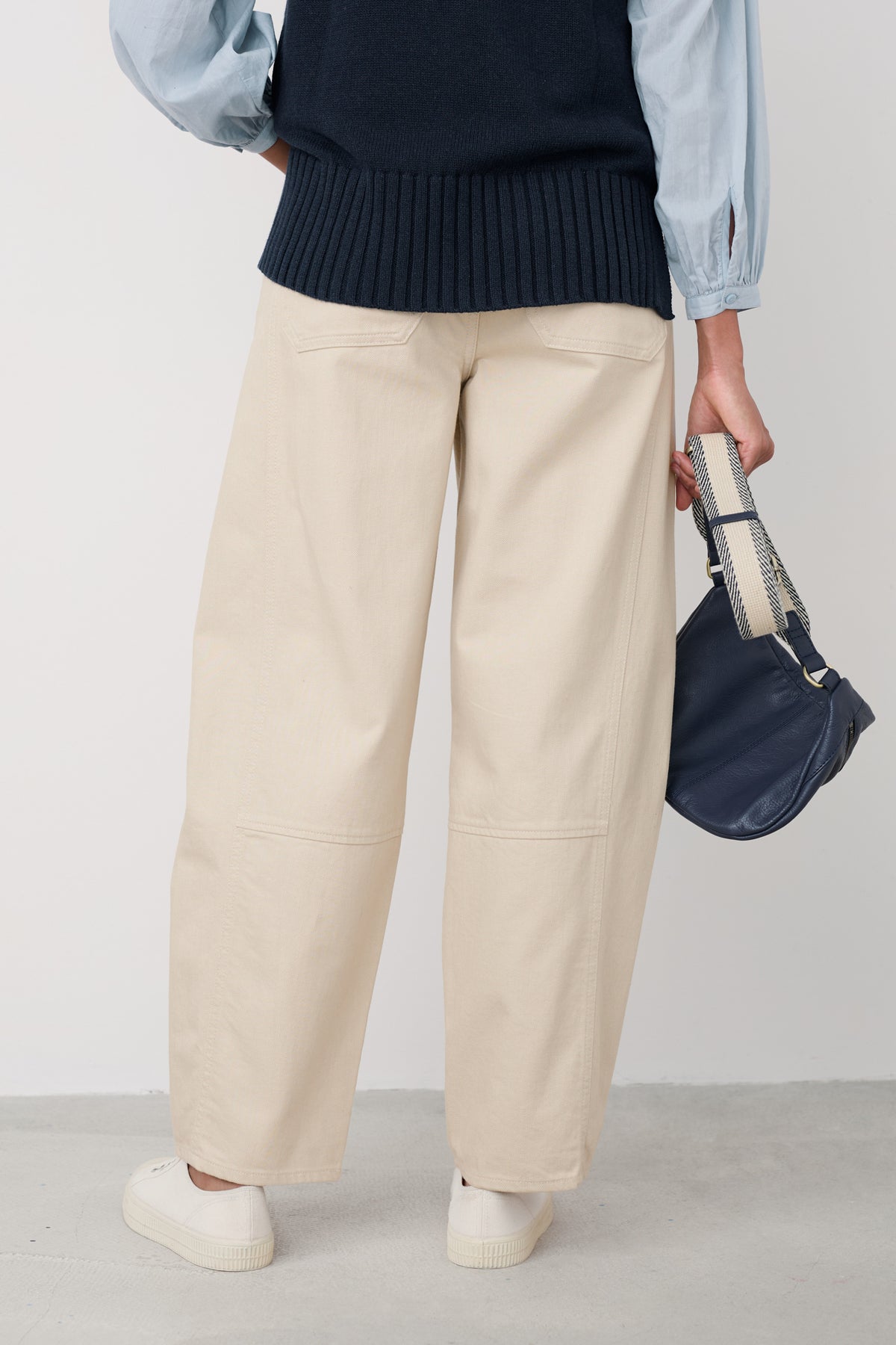 Gwenver Barrel-Leg-Jeans