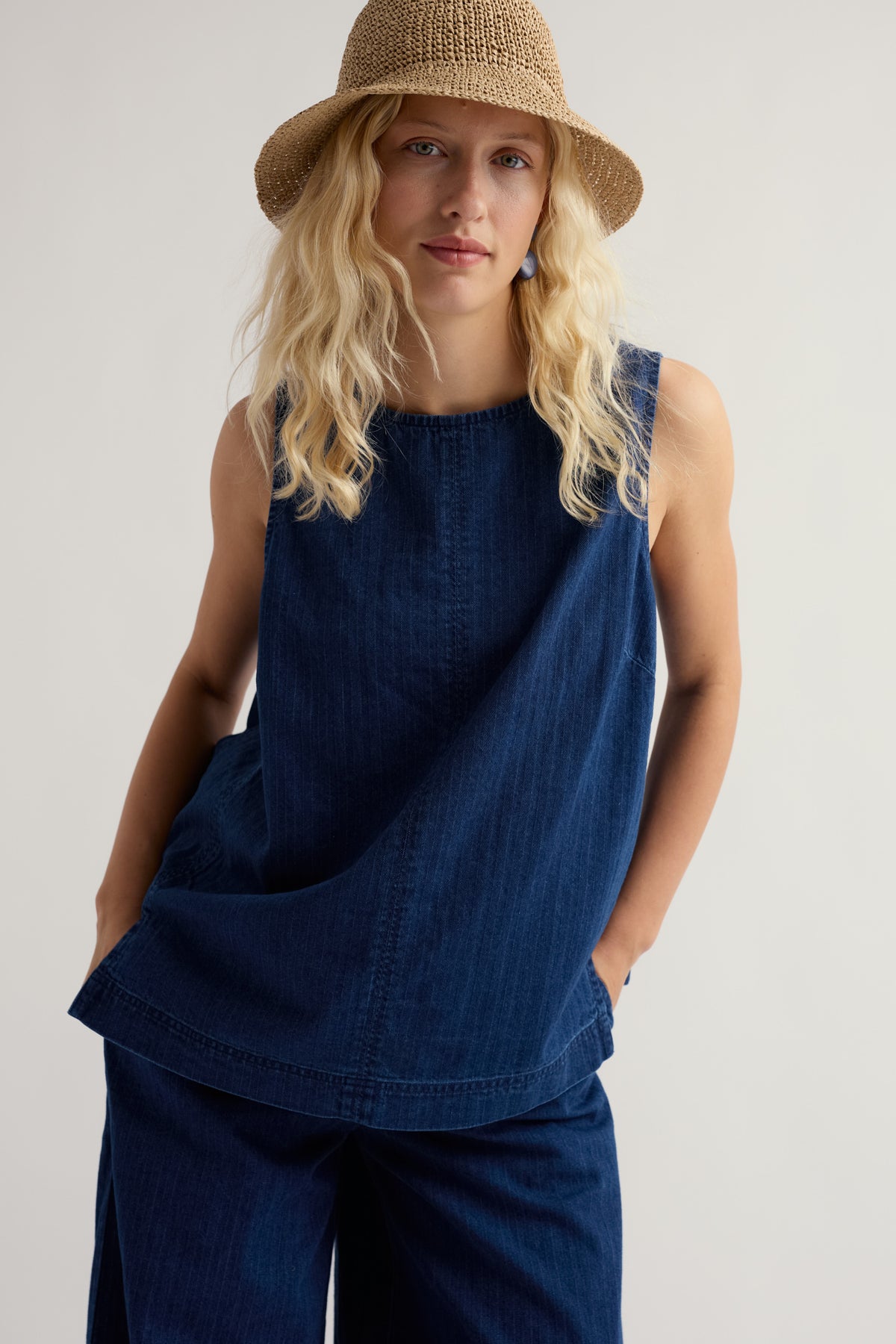 Chamomile Vest in GOTS-Certified Organic Cotton