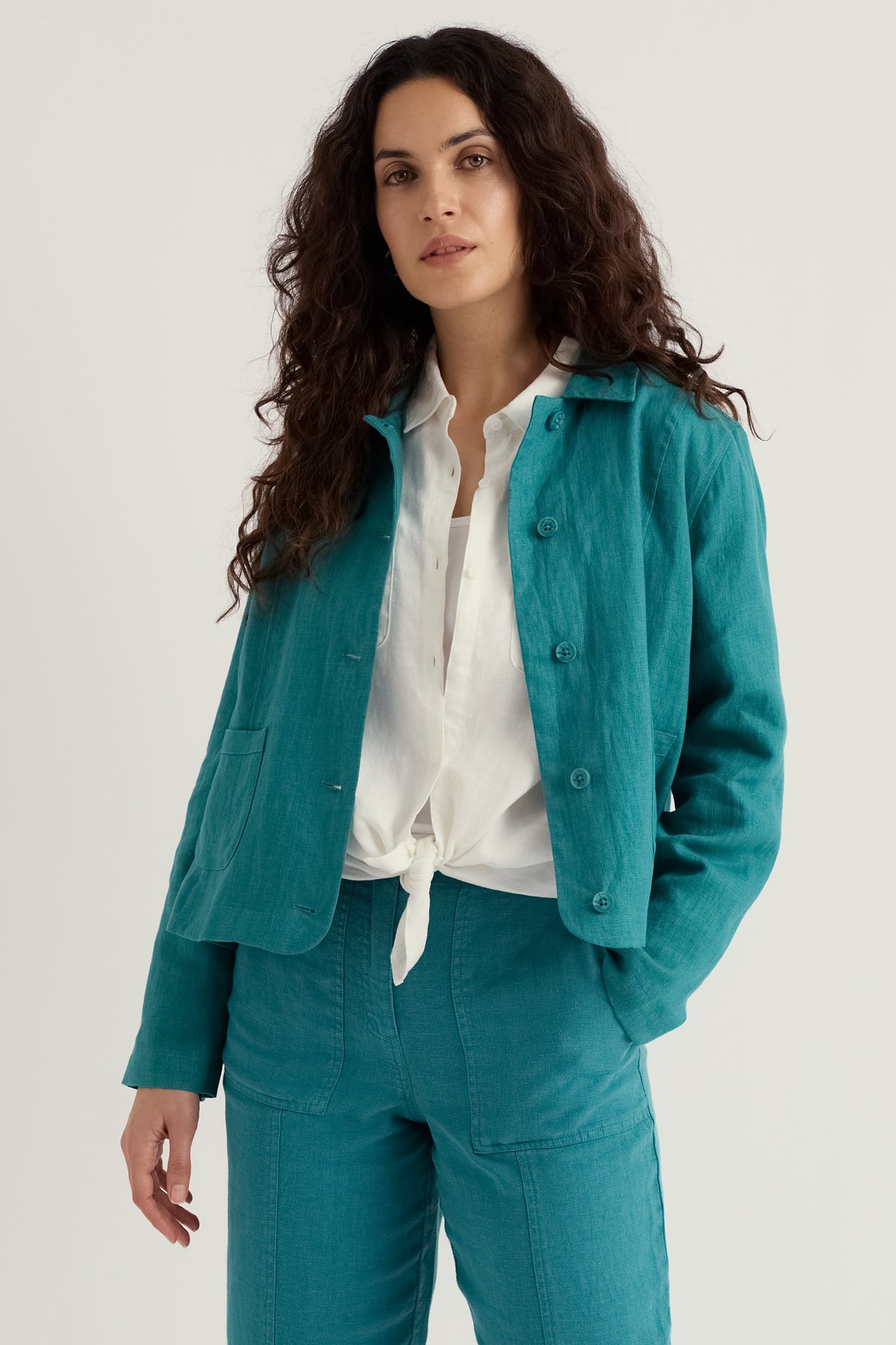 Leinenjacke Arame