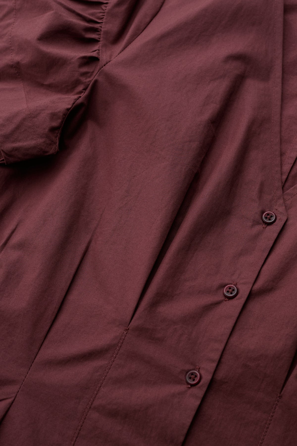 Kerthen Woods Popeline-Midikleid
