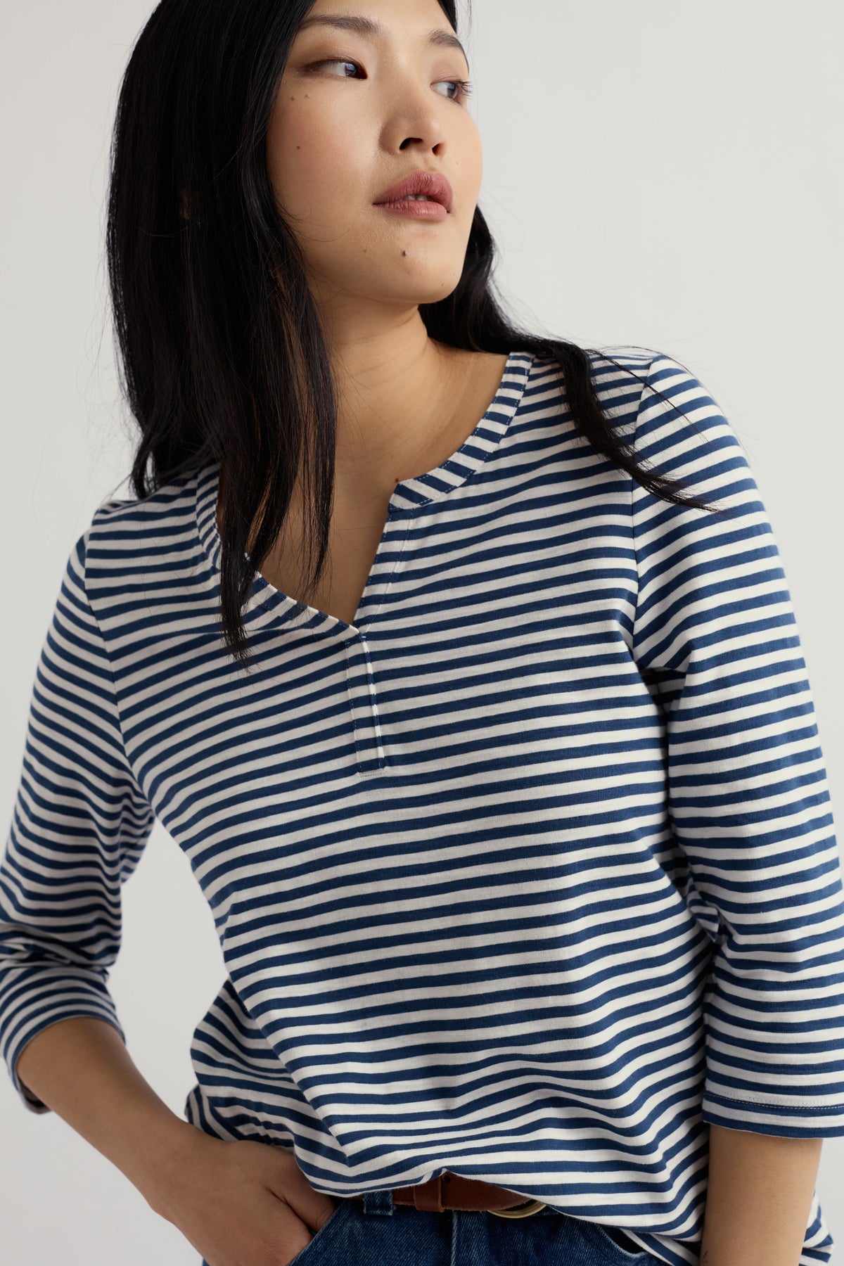 Carlyon Top aus GOTS-zertifiziertem Bio-Baumwolljersey