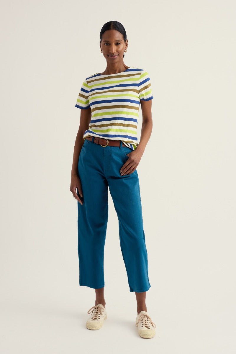 Penwith verkürzte Jeans mit geradem Bein